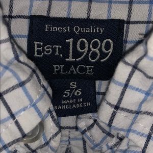 Children’s Place Button down sz s 5/6